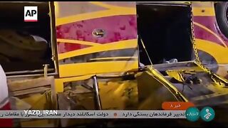 Bus carrying Shiite pilgrims crashes in Iran, killing at least 28 people