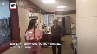 WATCH- Woman reunited with missing cat after 11 years.