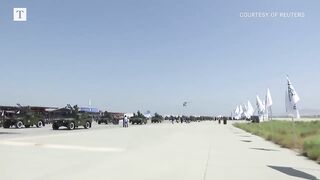 Taliban parade US military equipment on anniversary of evacuation