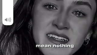 I meant nothing