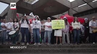 Pressure mounts against judicial overhaul in Mexico amid market concerns and striking judges