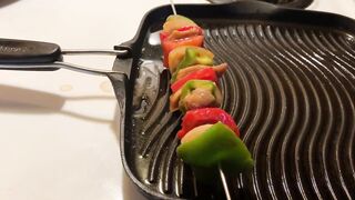 Grilled beef skewers recipe