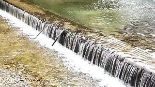 Nature beauty of fall water 0091