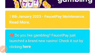 Faucetpay wallet new update.