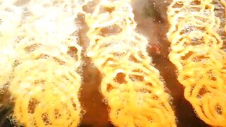 Jalebi famous sweet dish
