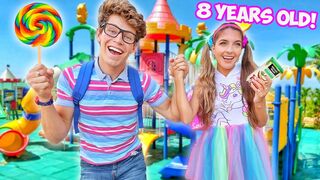 WE BECAME KIDS FOR THE DAY!!