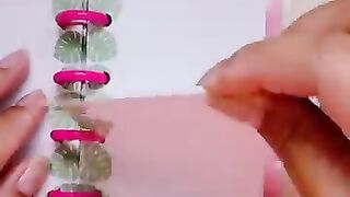Jurnal Estetika ASMR ???? Tema Oranye #shorts #asmr #journal