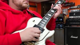 Playing Electric Guitar