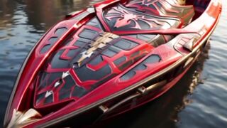 Superheroes but speedboat part 2???? ALL Characters (Marvel & DC) #avengers #dc #ai #shorts