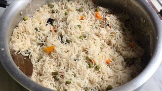 Vegetable pulao recipe simple veg pulao recipe