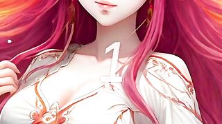 Beautiful girl anime