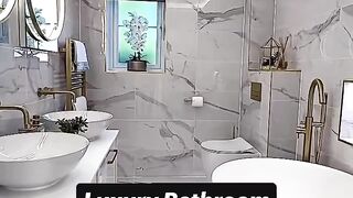 Modern luxury small bathroom designs