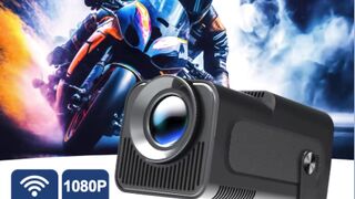 Magcubic Projector Android 11 4K 1280*720P HY300 Dual Wifi 260ANSI 180°flexible BT5.0 Cinema Outdoor Portable Projetor HY300 Pro