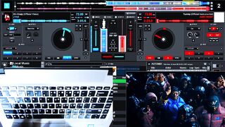 How To Dj On Laptop using "Virtual Dj" Custom Keyboard Mapping