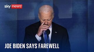 Joe Biden hands over the reins to Kamala Harris