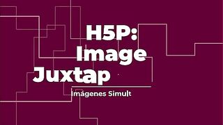 ¿Cómo crer juxtaposición de imagenes para Moodle?