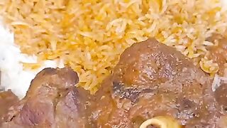 mutton curry & rice