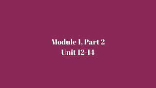 TKT Preparation Course Module 1 - Unit 12 -14