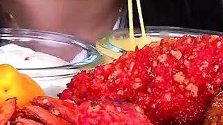 asmr eating