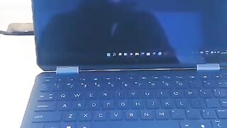 Just a laptop