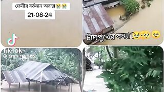 বন্যার মহা কষ্টের রুপ