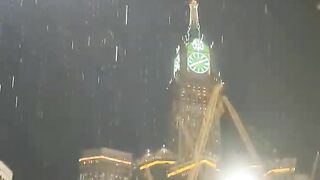23_August_2024___Azan_live????_Rainfall_????☔___#masjidalharam__#islamicholysite_.
