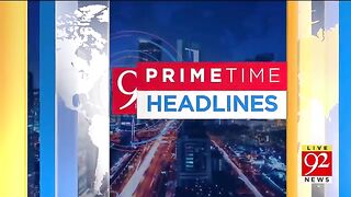 PTI In Action  Nawaz Sharif Departure  92 News Headlines 09 PM  92 News HD