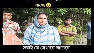 বন্যার নিঃসঙ্গ ও নিষ্পেষিত রূপ