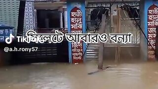 বন্যার দুর্বিষহ রূপ