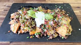 Are Fried Cheese QUESADILLA NACHOS the NEXT Viral Recipe?? Not Sure, but they're DANG GOOD!