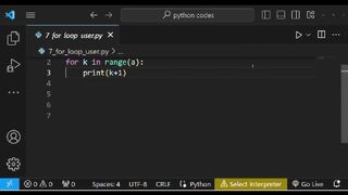 Print number by user input python language