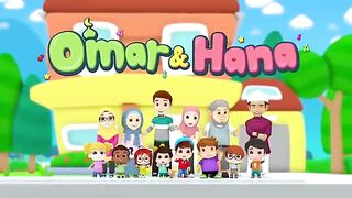 Omar & Hana 55 Minutes Compilation |  Series & Songs For Kids | Omar & Hana English