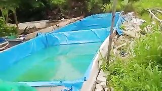 Perbaikan dan perombakan kolam