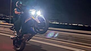 YAMAHA YZF R6......Wheel At Night.