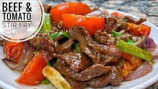 Beef And Tomato Stir Fry Juicy Beef Stir Fry With Vegetables