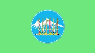 Bendera Kachin. Kachin Flag. Flag of Kachin. Flag of Kachin State. Kachin State Flag. Bendera Negara Bagian Kachin