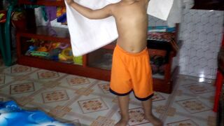My little boy play