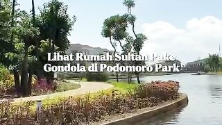 Rumah Sultan dilengkapi Gondola