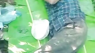 Former illegal judge Kala Manik cut in Kanighat Dana border of Sylhet