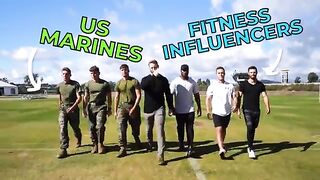 Who's Fitter US Marines or Fitness Influencers