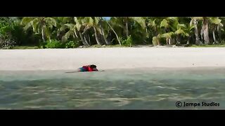 She is Stuck on a Deserted Island for 9 Days With a Monster Chasing Her