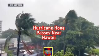 Hurricane Hone passes near Hawaii as flash floods prompt rescues in Grand Canyon