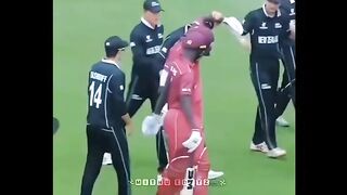 WI Vs NEZ the best cricket scene in the cricket field ♥️????♥️
