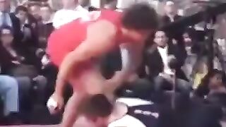 Ben Askren crazy WRESTLING scramble
