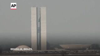 Brazilian capital Brasilia covered in smoke from wildfires