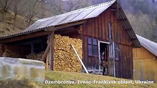 LIFE in the Mountains of Ukraine. How to cook homemade smoked sausage