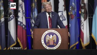 Trump ties Harris to the chaotic Afghanistan War withdrawal.