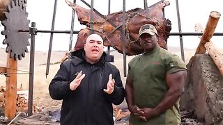 I cooked a 2000lbs Bison like a chicken