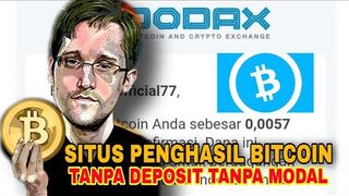 CARA DAPAT BITCOIN GRATIS TERCEPAT TANPA DEPOSIT | SITUS PENGHASIL BITCOIN
