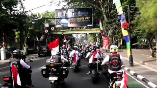 Rolling City On Indonesian Independence Day - Bandung, 17 August 2024 | #lensamel